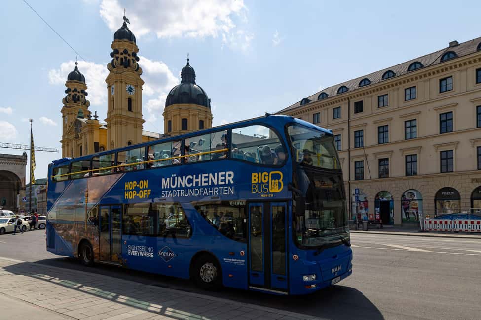 Munich: Big Bus Hop-On Hop-Off Sightseeing Bus Tour - Marienplatz, Viktualienmarkt, and the walkable heart of town