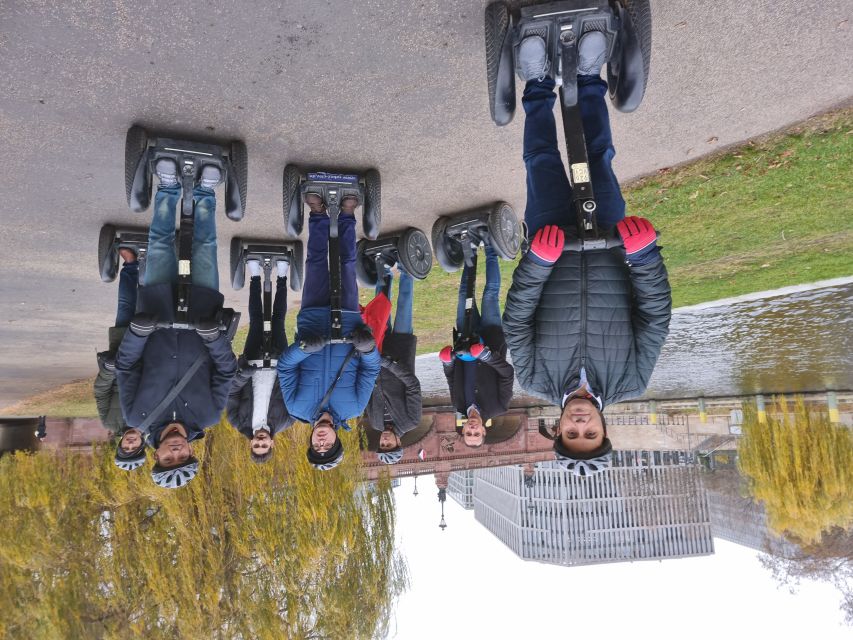 Munich: City Highlights Guided Segway Tour - English Garden stops and the Eisbachsurfer views: where Munich relaxes