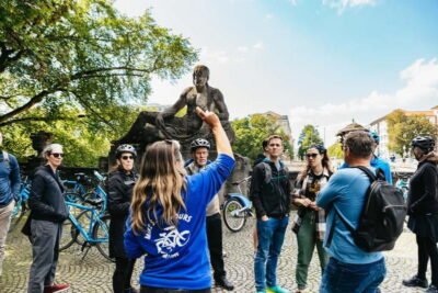 Munich: Classic Guided City Tour by Bike (English Tour Only) - Finding the start spot: Old Town Hall by the Toy Museum clock