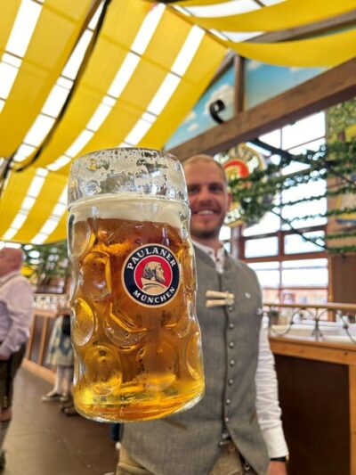 Munich: Guided Oktoberfest Experience with Beer and Lunch - Wiesn Grounds Walk: Orientation, Stories, and Photo Stops