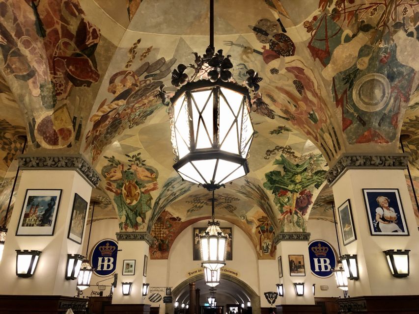 Munich: Hofbräuhaus Guided Tour with 1 Beer - Inside the hall: history you can see in the room