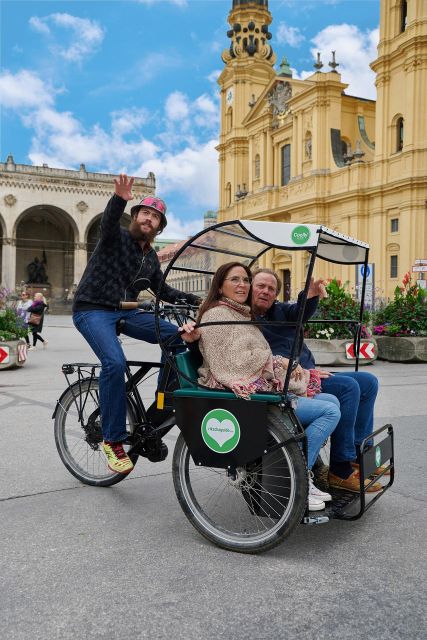 Munich: Old Town and English Garden Rickshaw Tour - Getting Started at St. Peter’s Near Marienplatz
