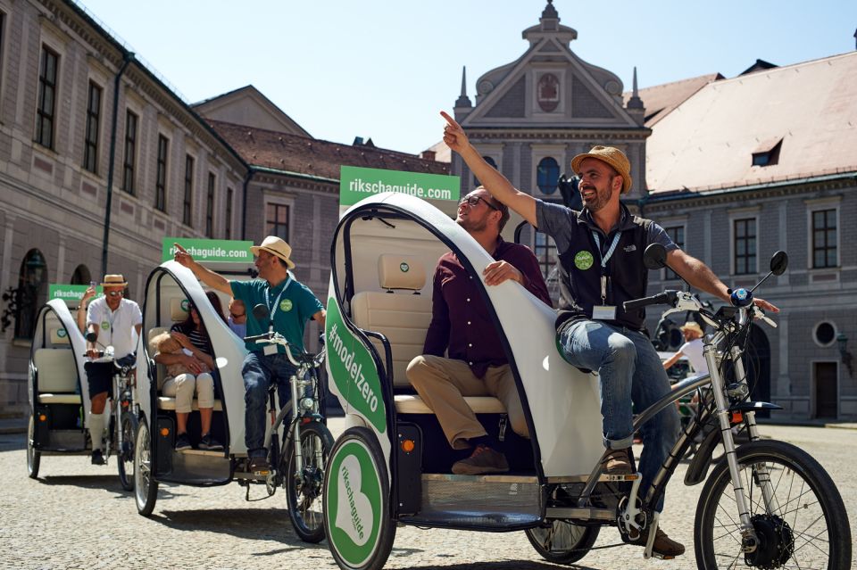 Munich: Old Town and English Garden Rickshaw Tour - Private Group Value: Fewer People, More Attention