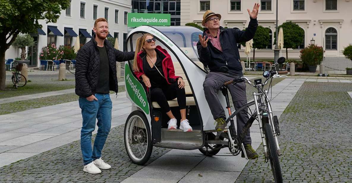 Munich: Old Town and English Garden Rickshaw Tour - What the E-Rickshaw Experience Means for Your Day