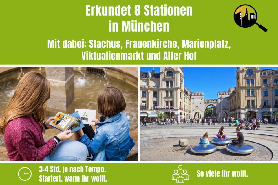 Munich: Scavenger Hunt Self-Guided Tour for Children - What’s included vs. what you supply