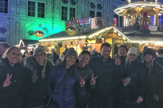 Original Munich Christmas Market Tour with Festive Wine and Food - Marienplatz Christmas Market: Munich’s main drag, with story time (45 minutes)