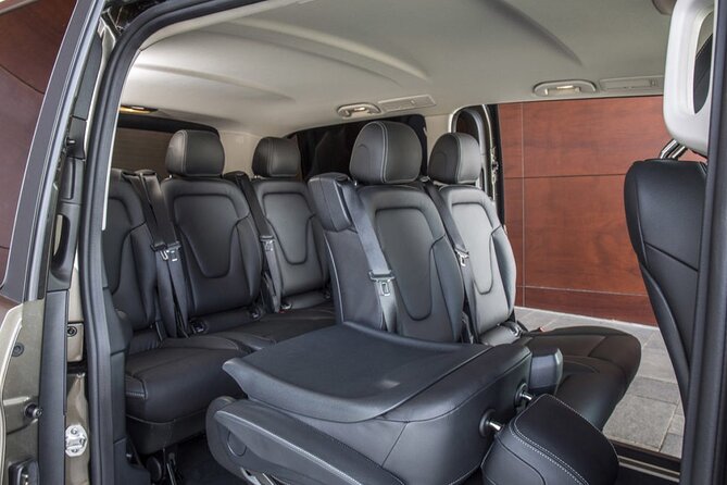 Private Transfer from Munich Airport to Munich City by Luxury Van - From MUC Arrivals to Munich City in a Mercedes V-Class Van